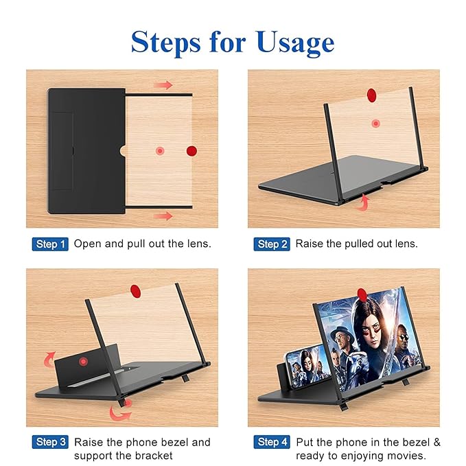 3D Screen Magnifier(10&12Inches)