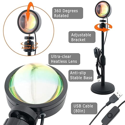 4 in 1 Sunset Lamp