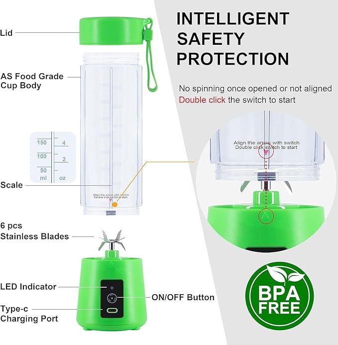 6 Blade USB Juicer