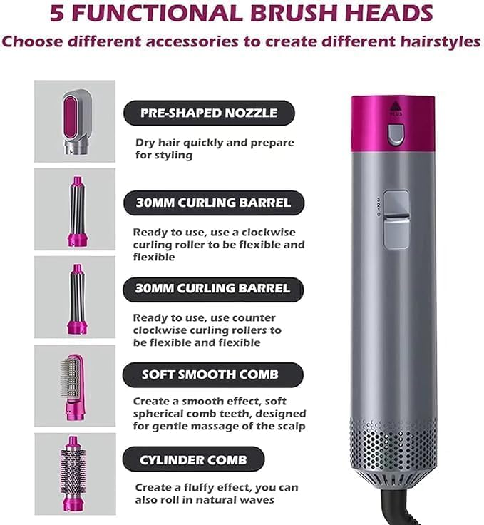 5 in 1 Hot Air Styler