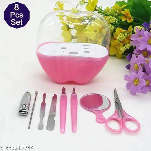 Apple Shape Manicure Set 8 in 1