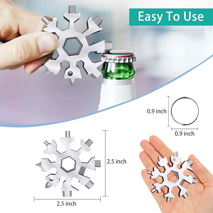 18 in 1 Multifunctional Tool Snowflake