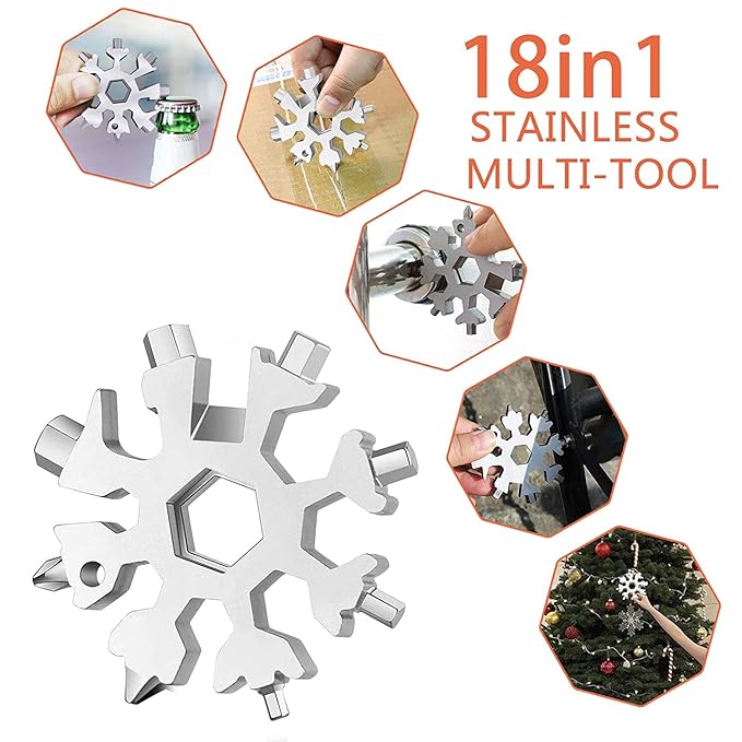 18 in 1 Multifunctional Tool Snowflake