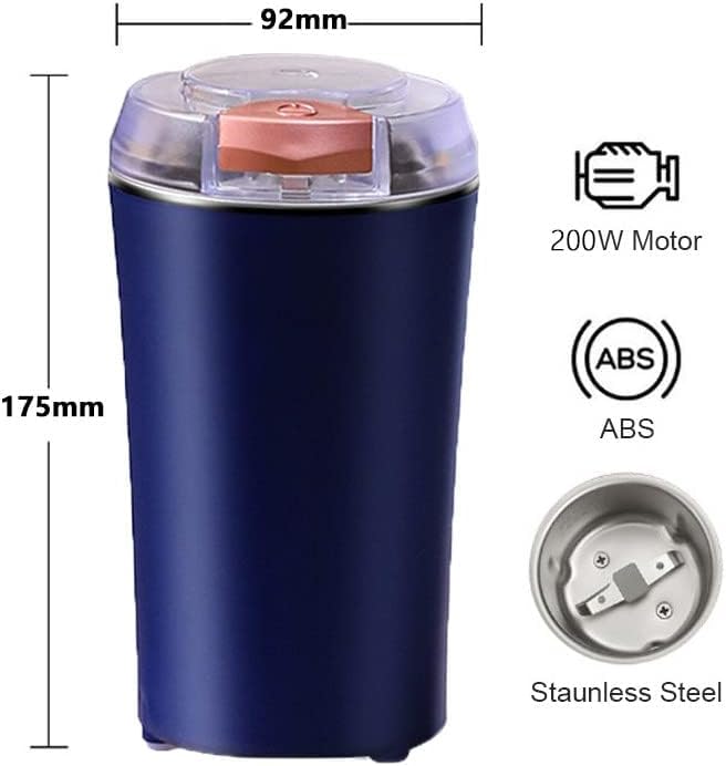 Coffee Grinder Electric Grinder and Chopper Crusher for Home Blade & Cup Made with Stainless Steel