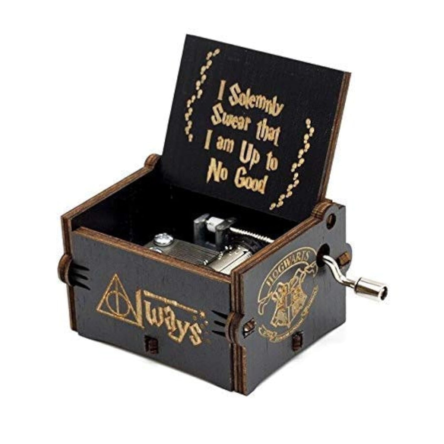Wooden Harry Potter Music Box/Vintage Hand Crank Musical Gifts For Men Birthday Special/Birthday Gift For Girls/Wooden Musical Box Gift For Wife