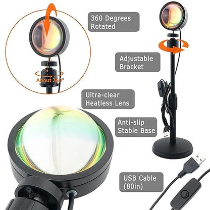 4 in 1 Sunset Lamp