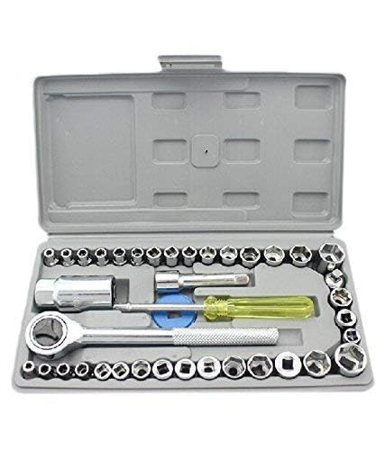 40 in 1 Pcs Tool Kit Screwdriver and Socket Set Screwdriver Set for Home Screwdriver kit Home Tool kit Set(Non-electric)
