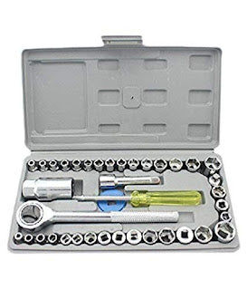 40 in 1 Pcs Tool Kit Screwdriver and Socket Set Screwdriver Set for Home Screwdriver kit Home Tool kit Set(Non-electric)