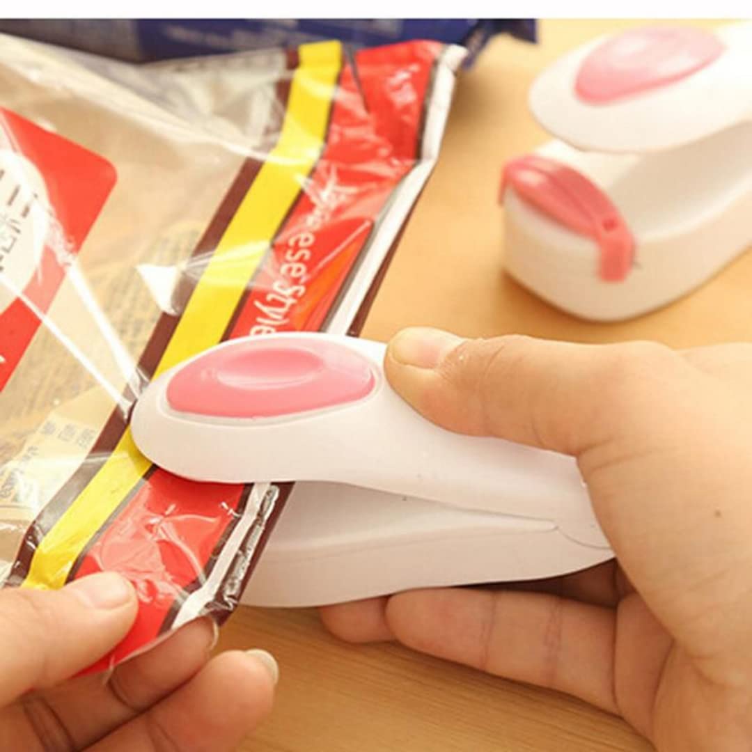 Mini Heat Sealing Machine for Home Use, Handheld Mini Portable Sealing Machine Hand Held Heat Sealer Stapler for Packing Polybags & Packets | Pack Snacks After Use